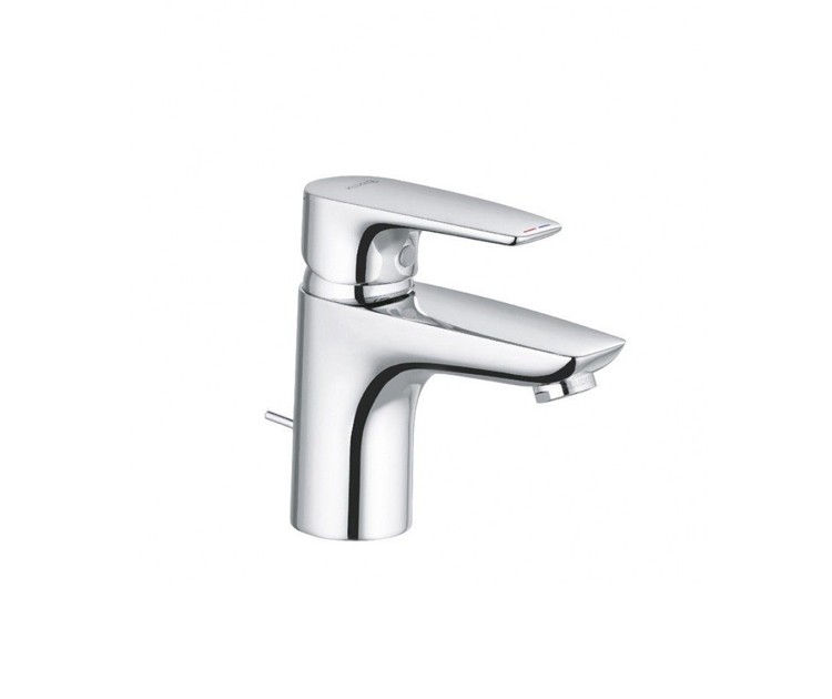 KLUDI PURE&SOLID | single lever basin mixer 75 DN 15