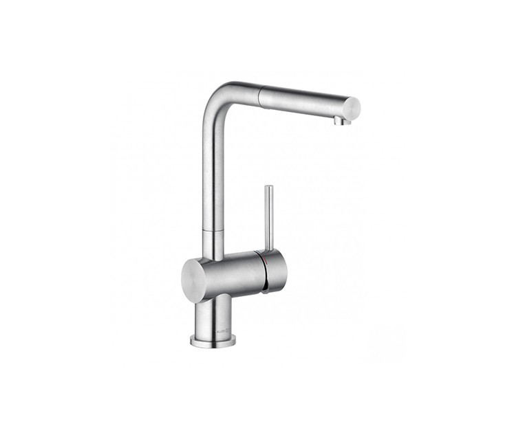 KLUDI L STEEL | single lever sink mixer DN 15