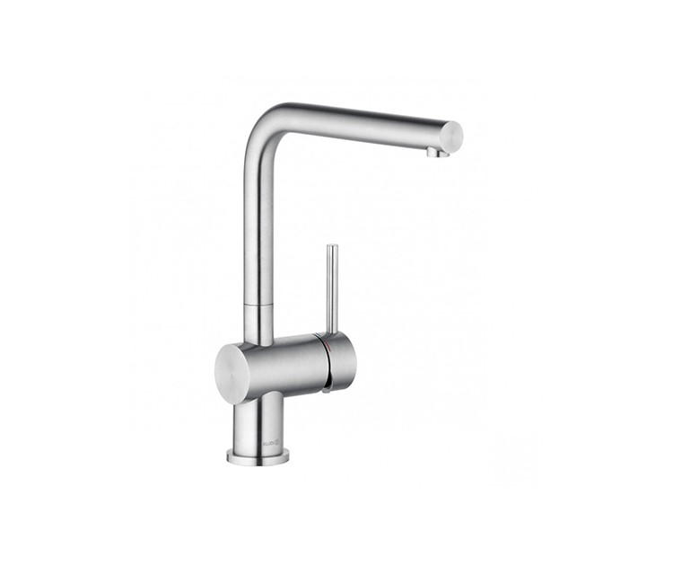 KLUDI L STEEL | single lever sink mixer DN 15