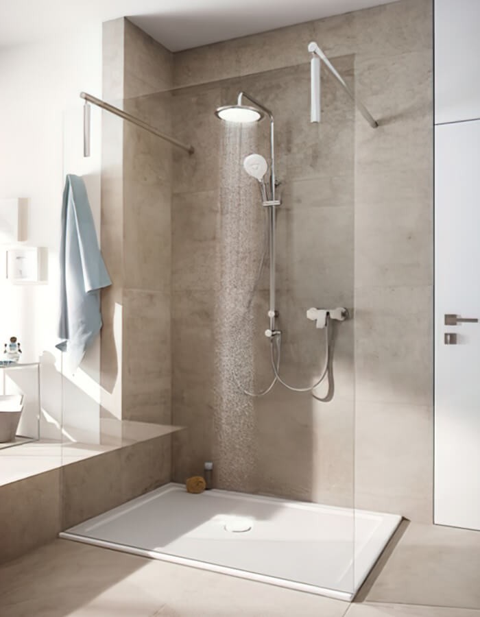  KLUDI Pure&Style 双淋浴系统