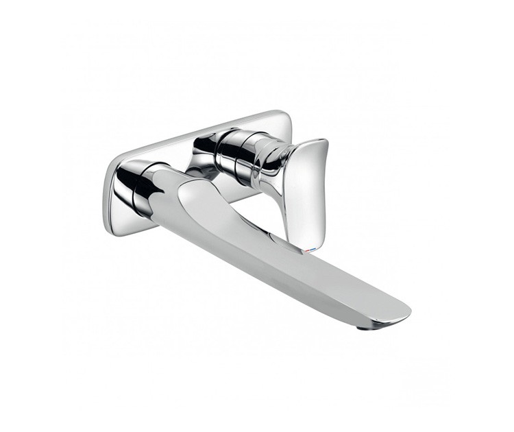 KLUDI AMBA | concealed two hole wall mounted basin mixer