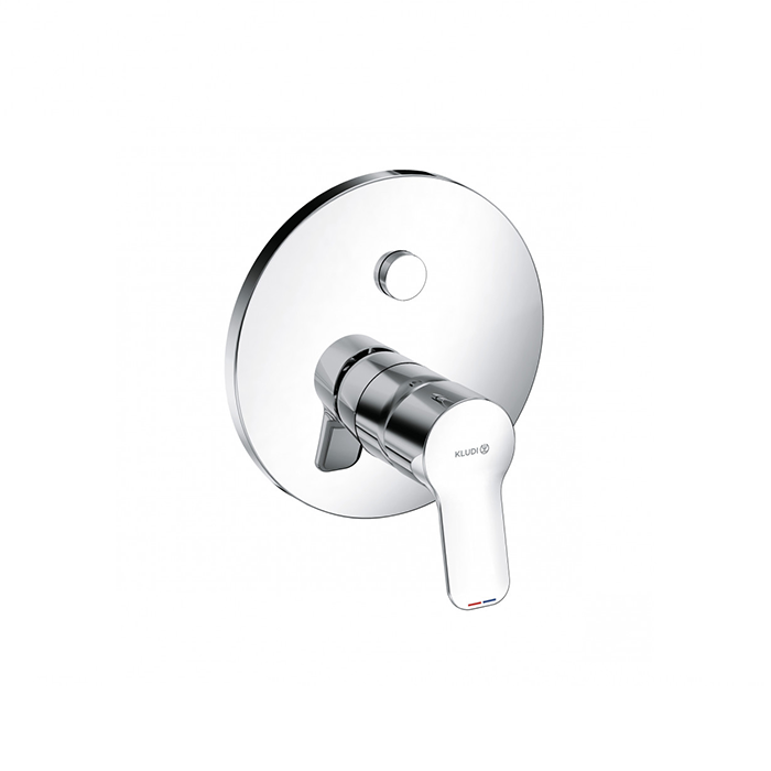 KLUDI PURE&EASY | concealed single lever bath and shower mixer Push