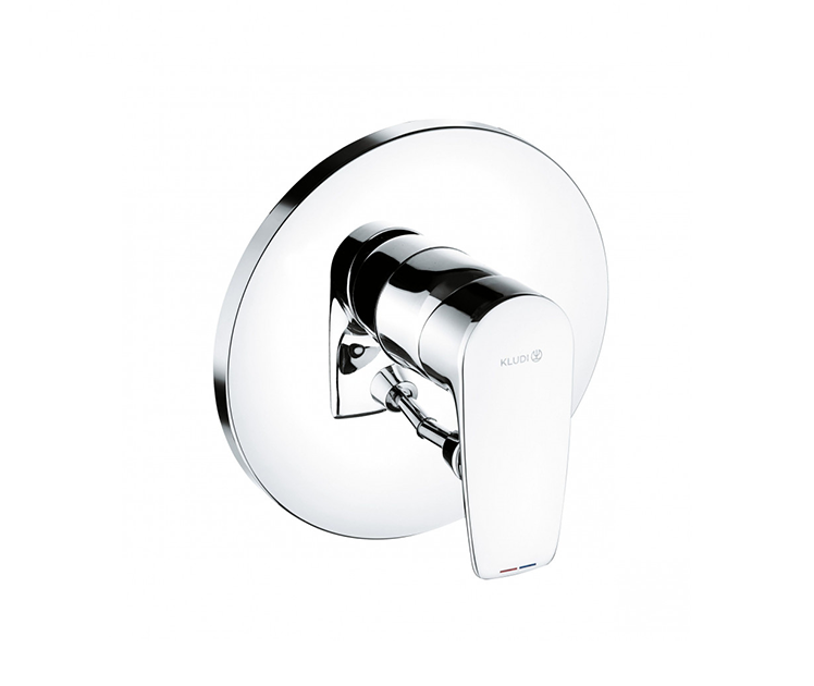 KLUDI PURE&SOLID | concealed single lever bath and shower mixer