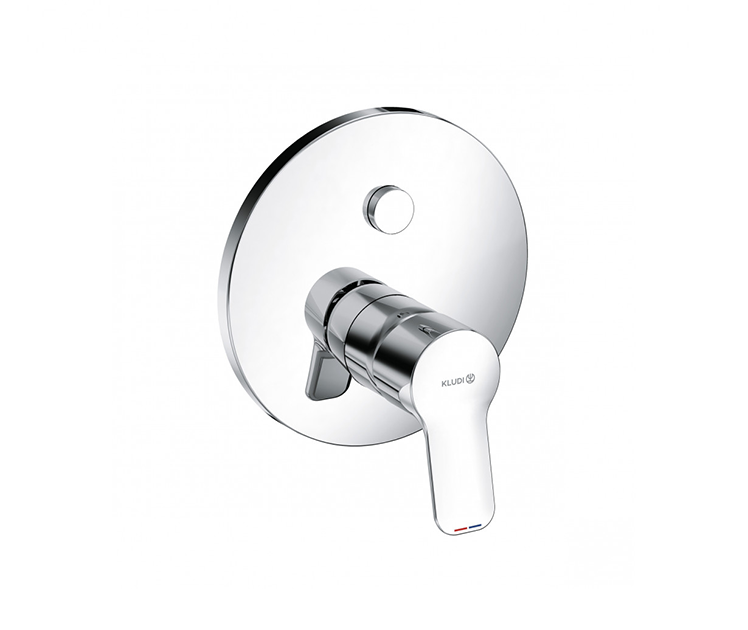 KLUDI PURE&EASY | concealed single lever bath and shower mixer Push