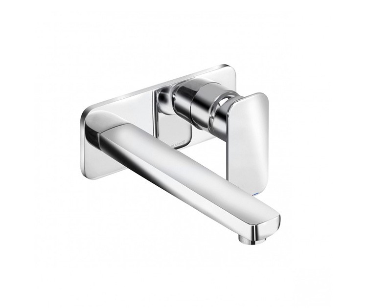 KLUDI E2 | concealed two hole wall mounted basin mixer