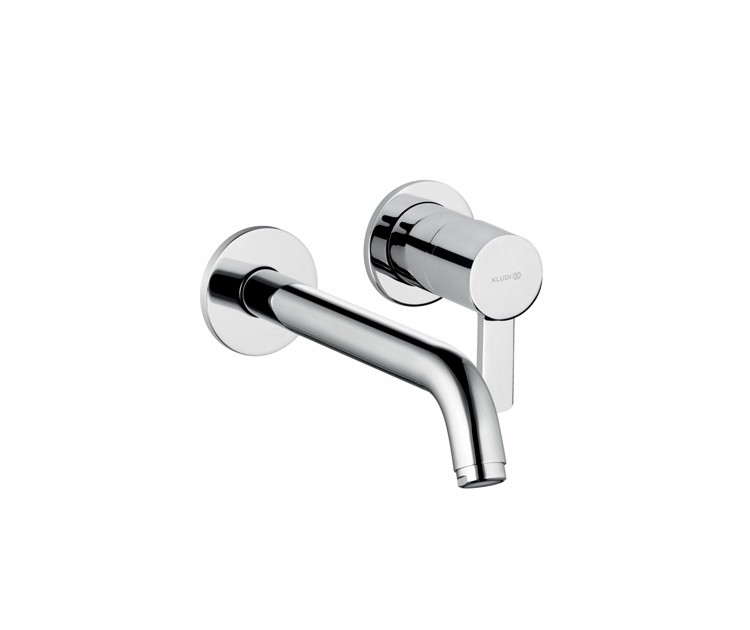 KLUDI ZENTA | concealed two hole wall mounted basin mixer