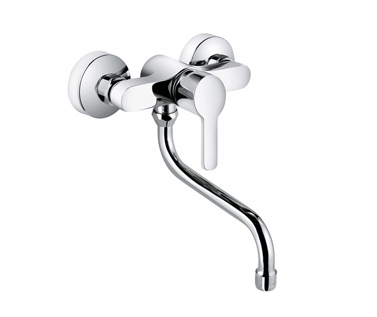 KLUDI LOGO NEO | wall mounted single lever sink mixer DN 15