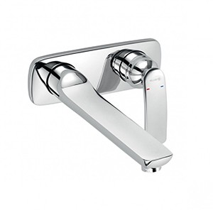 KLUDI BALANCE | concealed two hole wall mounted basin mixer