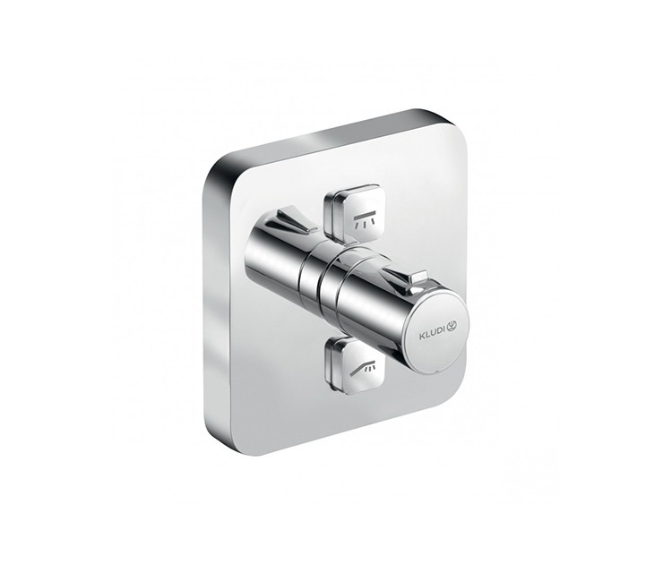 KLUDI PUSH | concealed thermostatic shower mixer