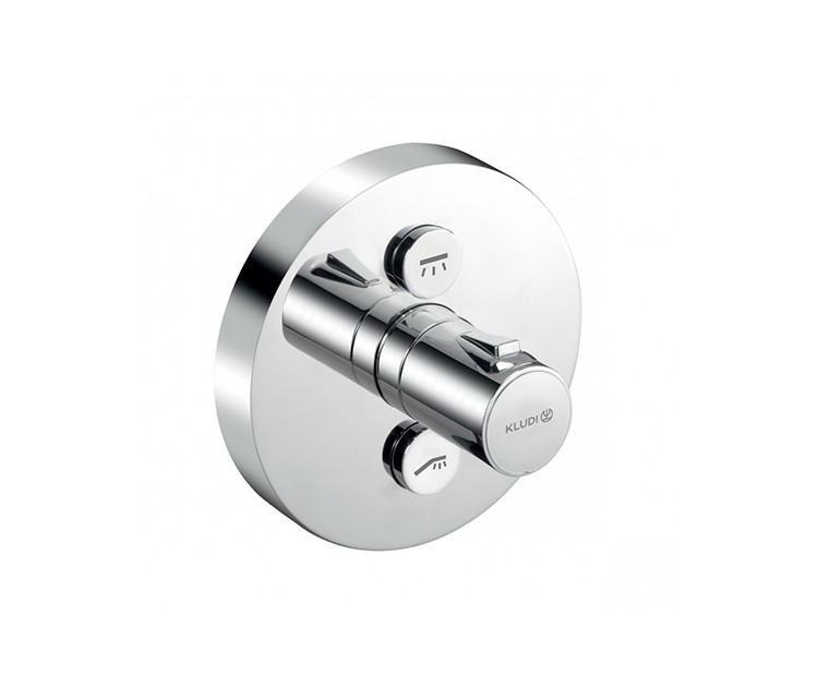 KLUDI PUSH | concealed thermostatic shower mixer