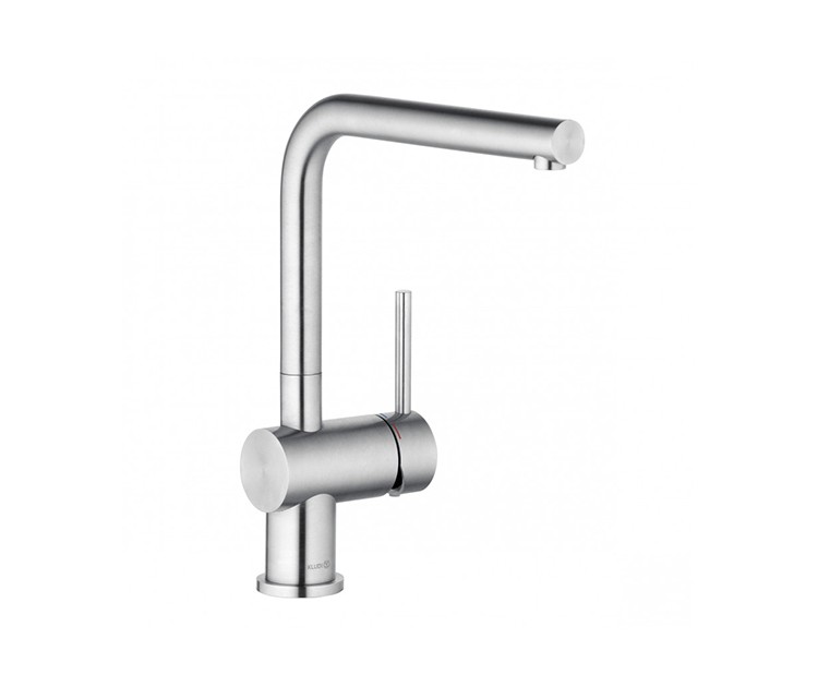 KLUDI L STEEL | single lever sink mixer DN 15