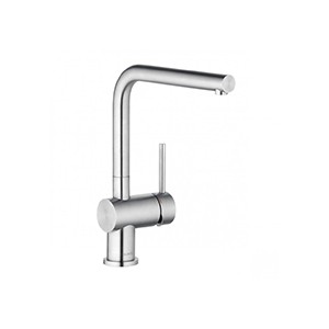 KLUDI L STEEL | single lever sink mixer DN 15