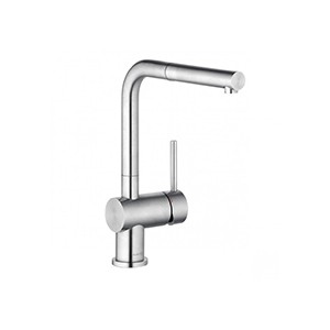 KLUDI L STEEL | single lever sink mixer DN 15