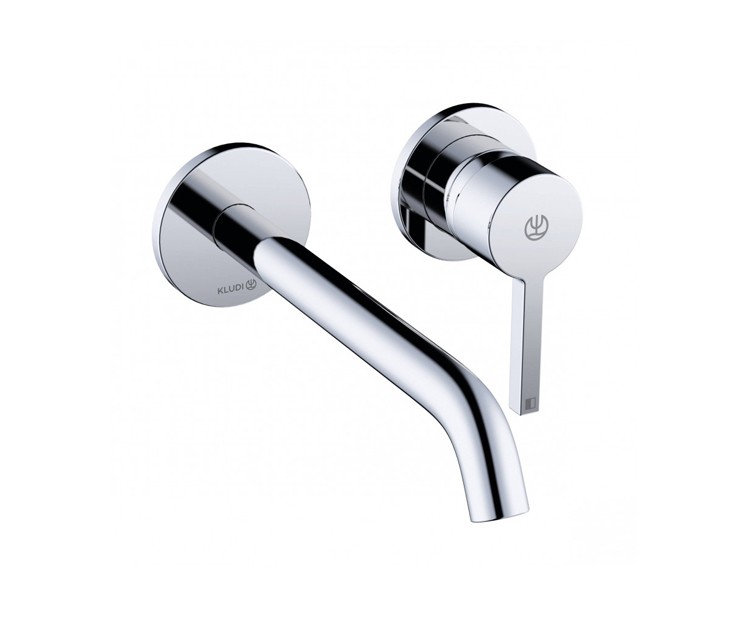 KLUDI NOVA FONTE | concealed two hole wall mounted basin mixer