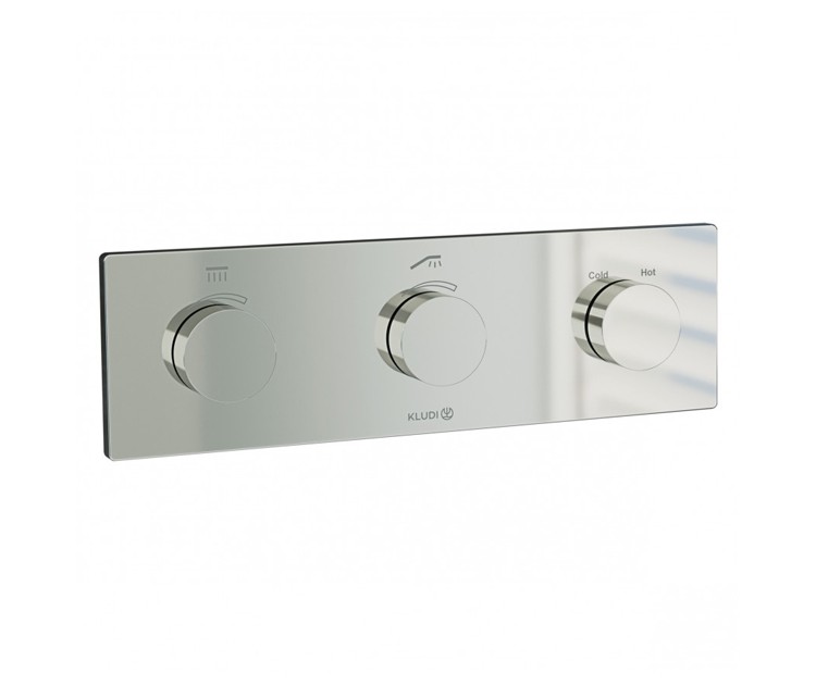 KLUDI-TRONIC | PUSHTRONIC electronic concealed thermostatic fitting